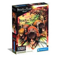 Clementoni Anime Attack On Titan 1000 Piece Jigsaw Puzzle 1