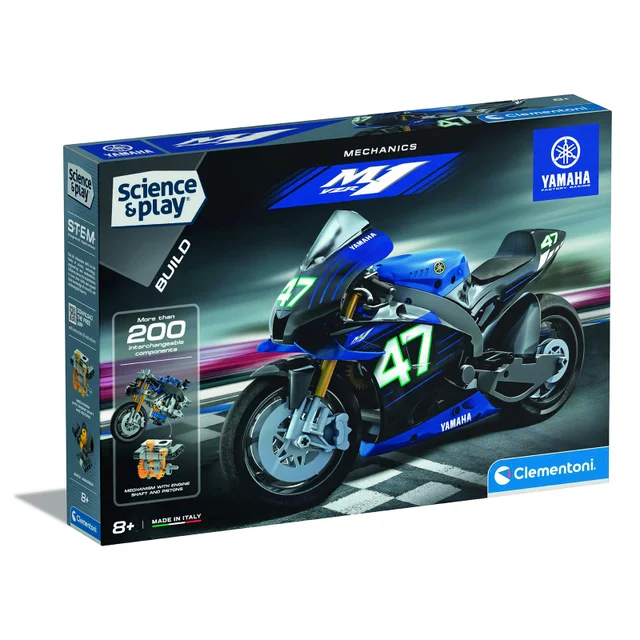 Clementoni Mechanics Lab - Yamaha Supersport Bike Toy
