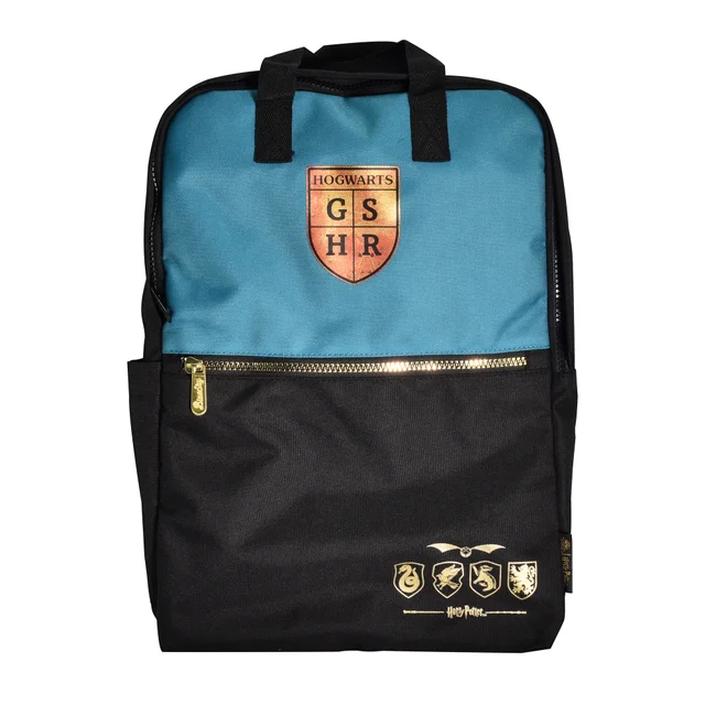 Harry Potter Black & Teal Backpack