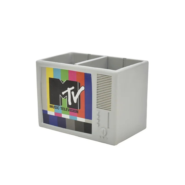 MTV 3D Retro TV Pen Pot