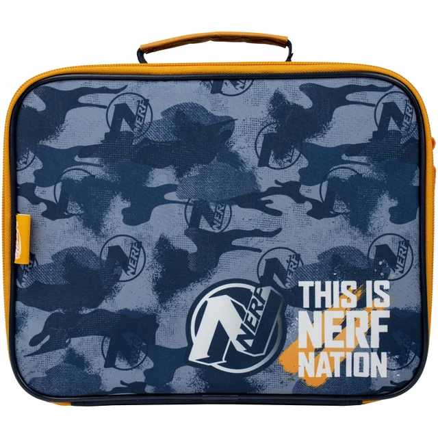 Nerf Camo Print Lunch Bag