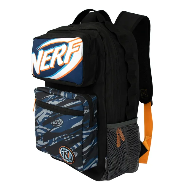 Nerf Tech Camo Print Premium Backpack