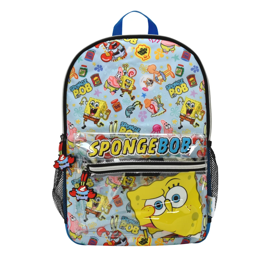 SpongeBob Nylon Printed Backpack Image 1