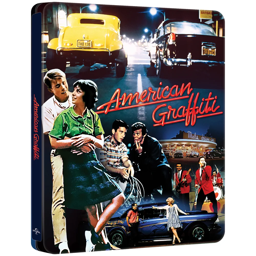 American Graffiti 50th Anniversary Limited Edition 4K Ultra HD Steelbook Image 1