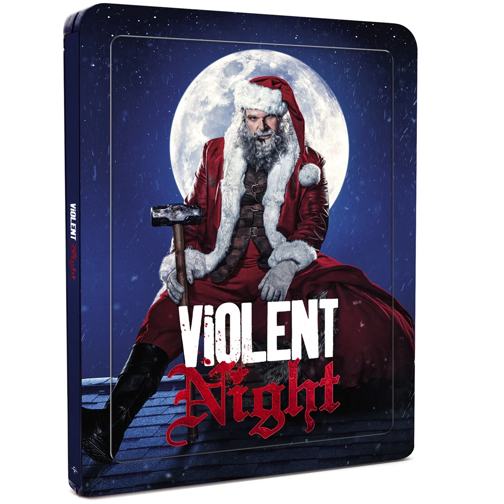 Violent Night Zavvi Exclusive 4K Ultra HD Steelbook (Only 500 Available) Image 1