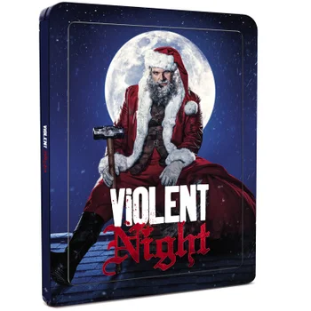 Violent Night Zavvi Exclusive 4K Ultra HD Steelbook (Only 500 Available)