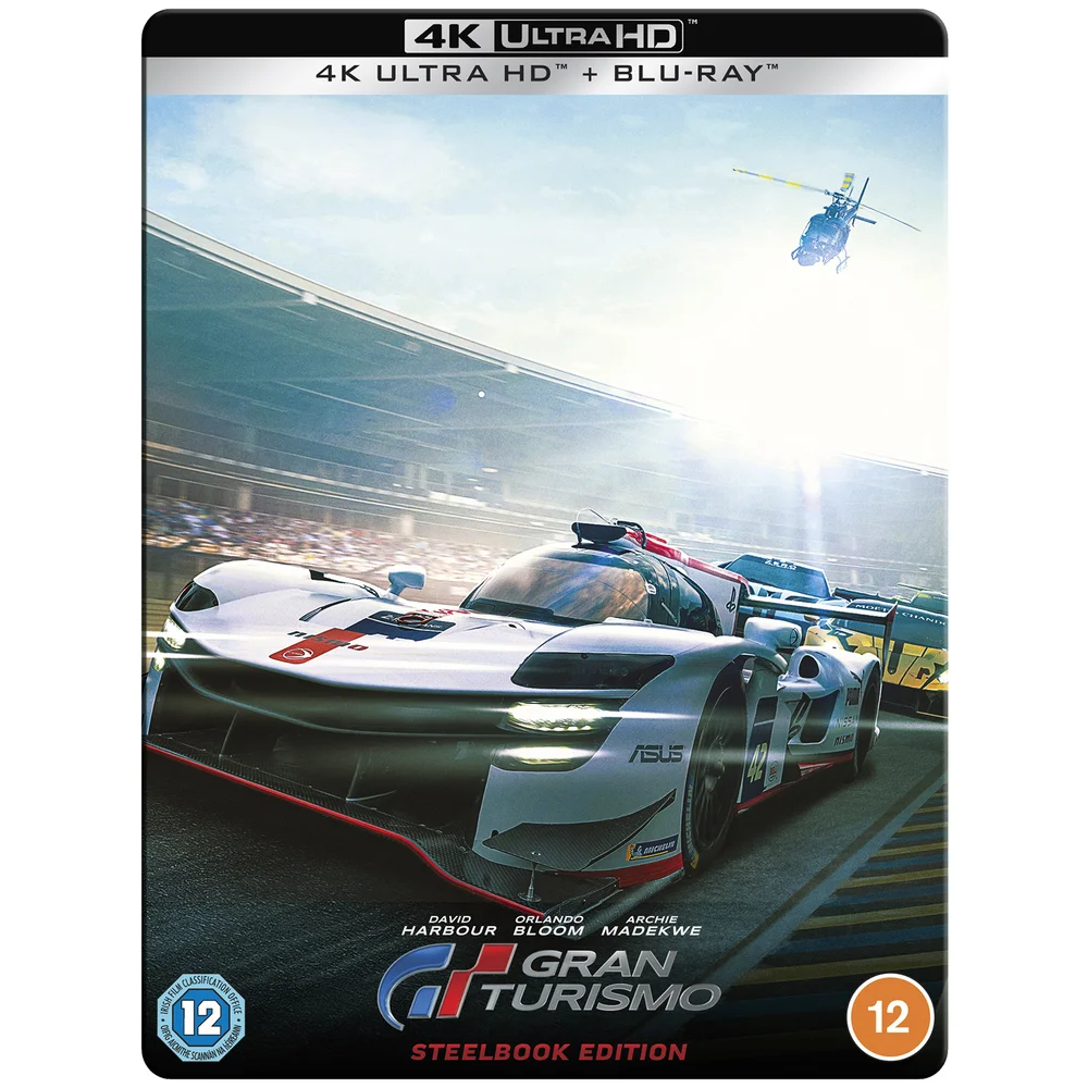 Gran Turismo: Based On A True Story 4K Ultra HD SteelBook #1 (Blue) Image 1