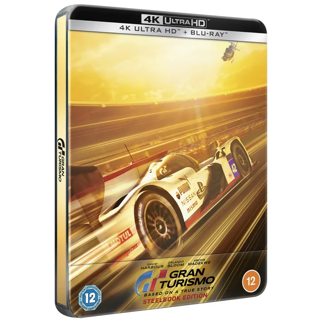 Gran Turismo: Based On A True Story 4K Ultra HD SteelBook #2 (Gold/Orange)