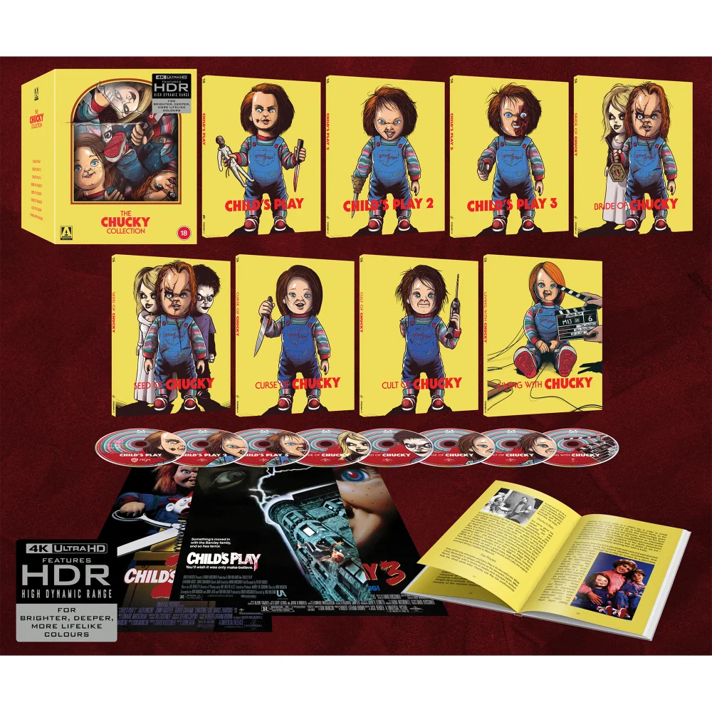 The Chucky Collection Limited Edition 4K UHD+Blu-ray Image 1