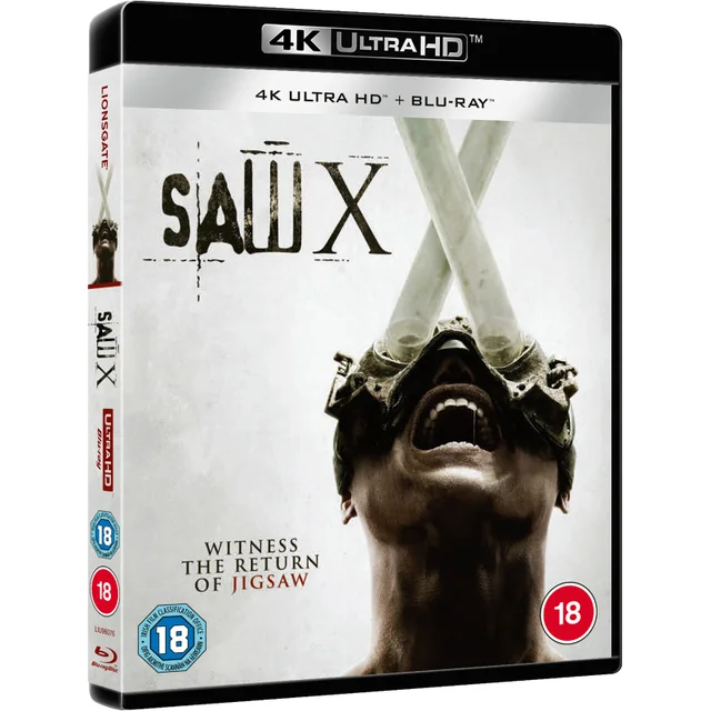 Saw X 4K Ultra HD (includes Blu-ray)