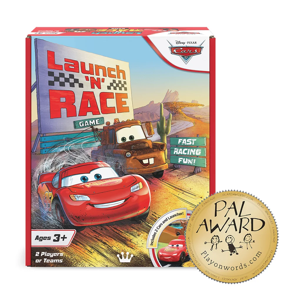 Disney Pixar - Launch N Race Board Game Image 1
