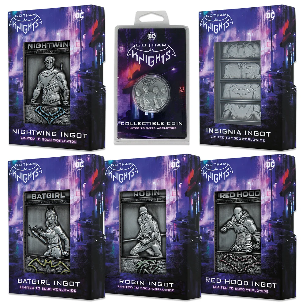 DC Comics Gotham Knights - Mega Bundle Fanattik - RRP £112 Image 1