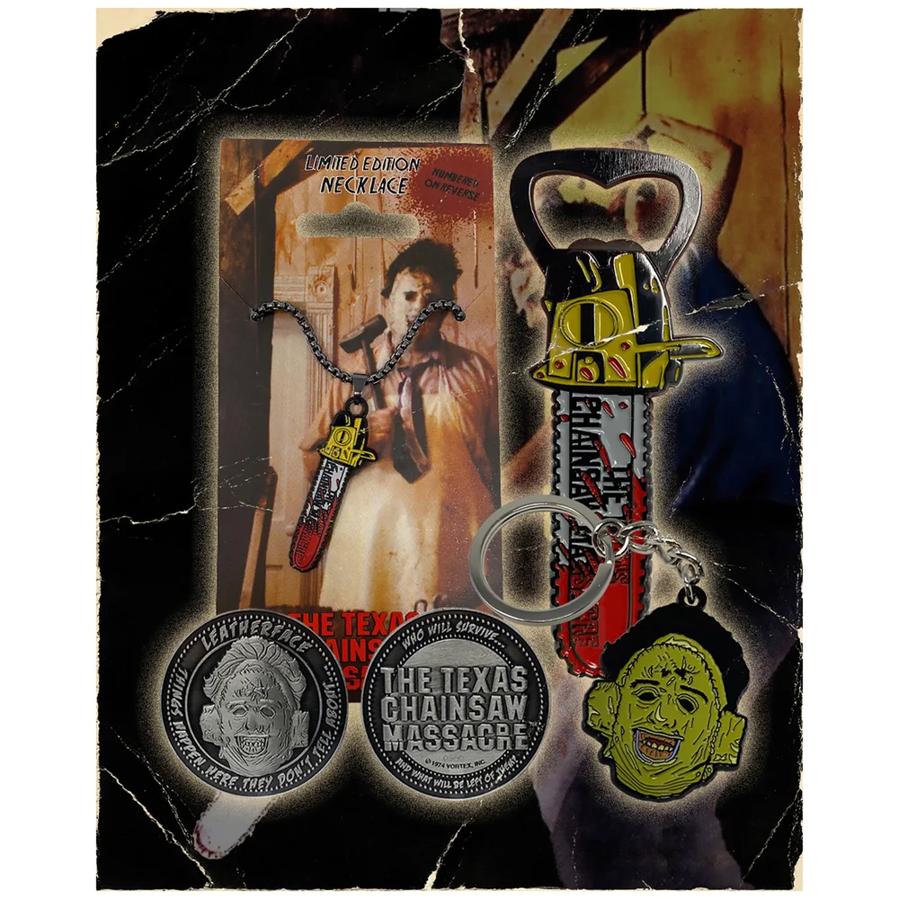 Texas Chainsaw Massacre - Halloween Mega Bundle Fanattik - RRP £54 Image 1