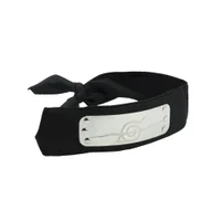 Naruto Anti Konoha Replica Headband - Black - undefined undefined