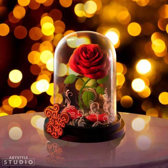 Disney Beauty and The Beast Enchanted Rose AbyStyle Studio Figure - 12cm