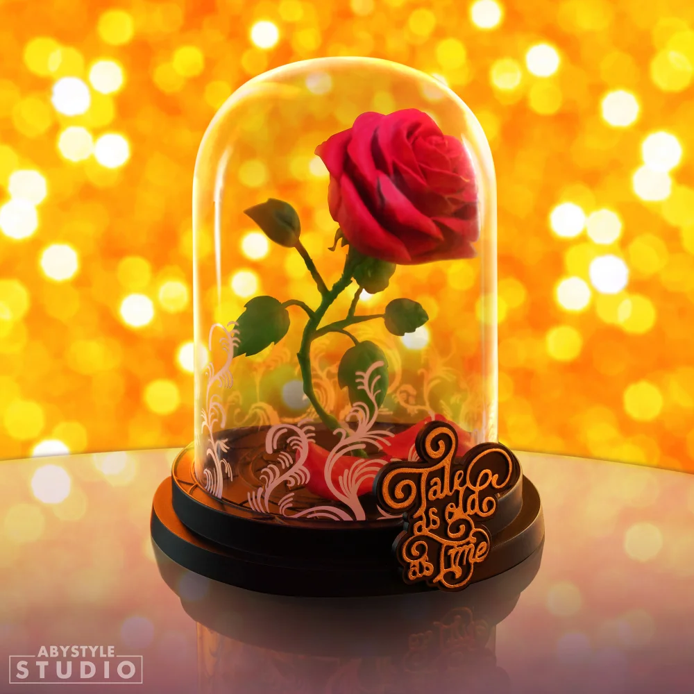 Disney Beauty and The Beast Enchanted Rose AbyStyle Studio Figure - 12cm Image 1