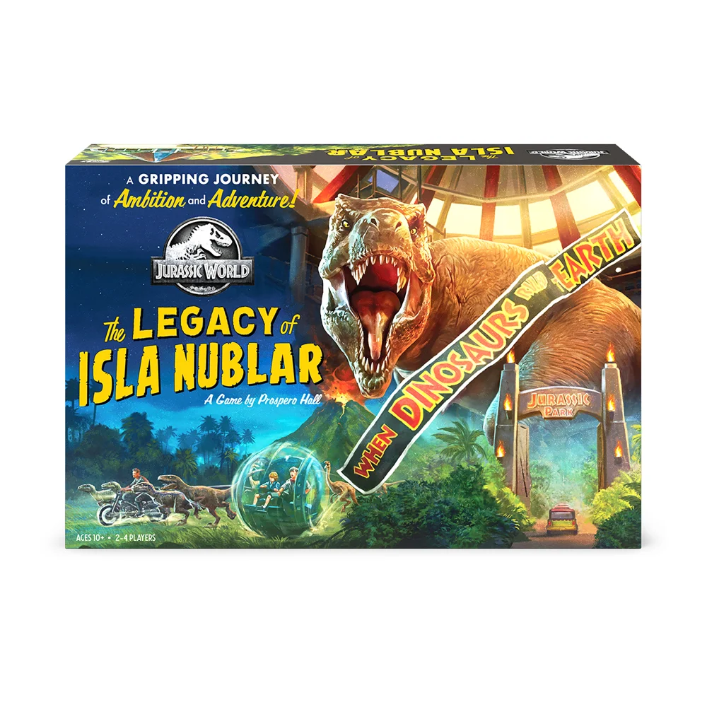 Jurassic World - The Legacy of Isla Nublar Board Game Image 1