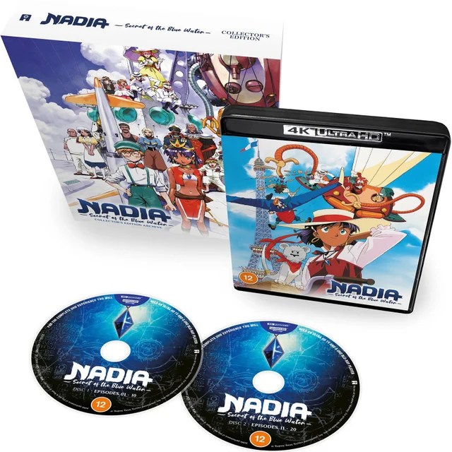 Nadia: The Secret of the Blue Water - 4K Part 1 (Limited Edition with Slipcase)