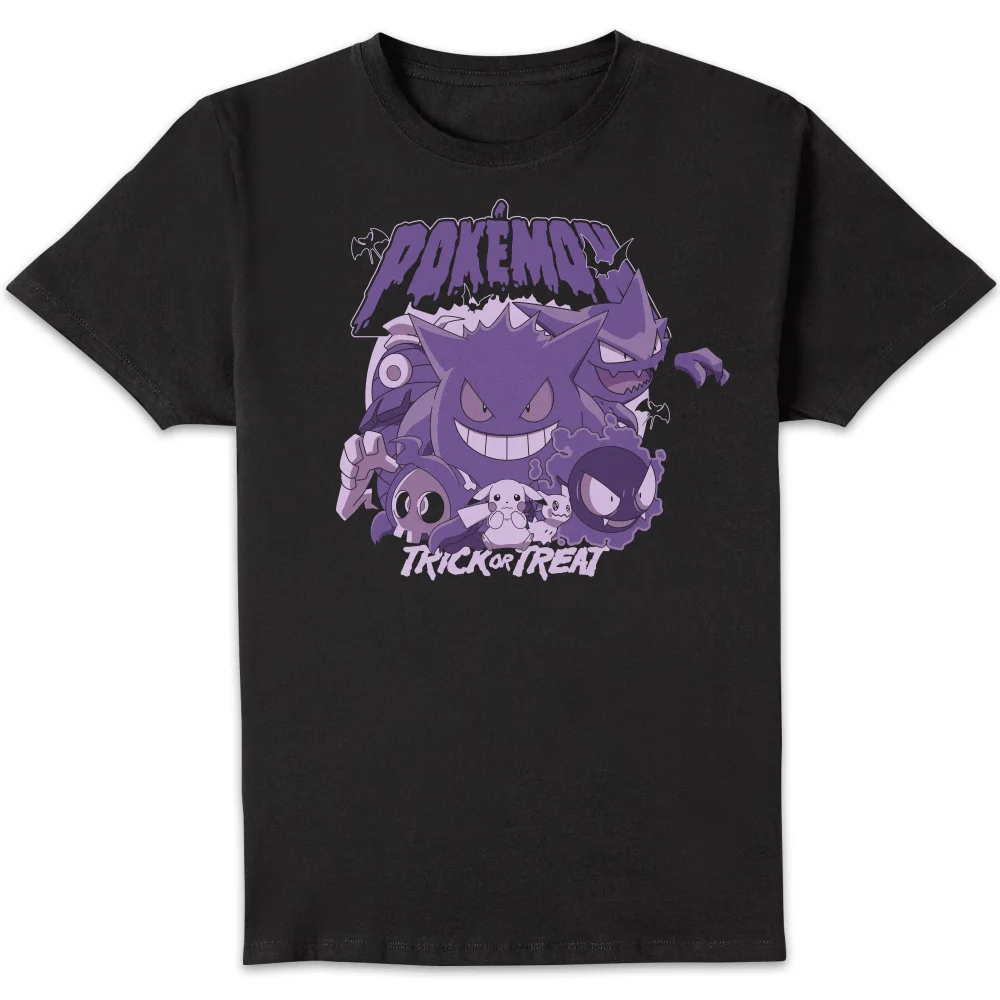 Pokémon Trick Or Treat Men's T-Shirt - Black - 4XL - Black Image 1
