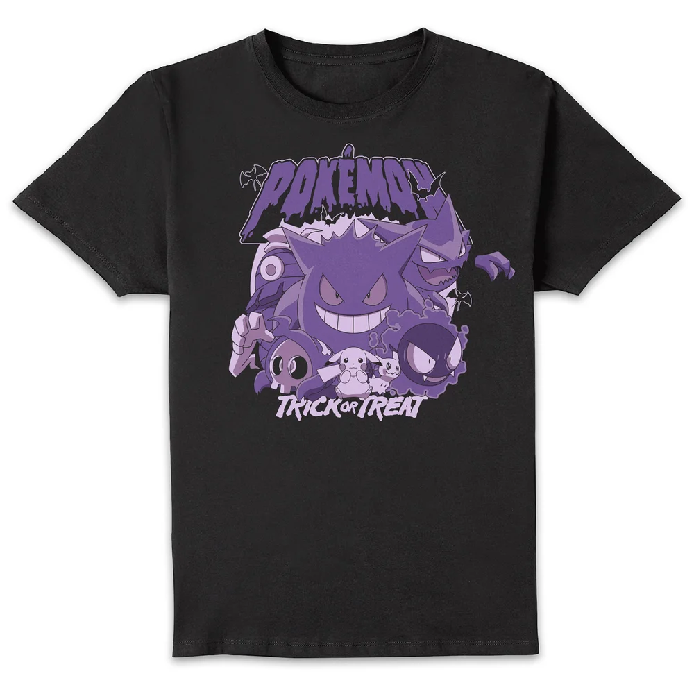 Pokémon Trick Or Treat Men's T-Shirt - Black - 4XL - Black Image 1