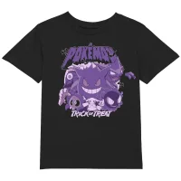 Pokémon Trick Or Treat Kids' T-Shirt - Black - undefined undefined
