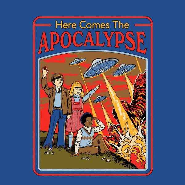 Here Comes The Apocalypse Women's T-Shirt - Blue