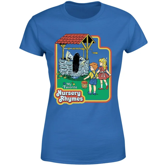 My Favorite Nursery Rhymes Women's T-Shirt - Blue