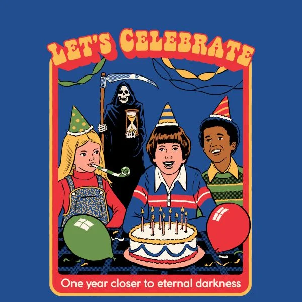 One Year Closer To Eternal Darkness Women's T-Shirt - Blue