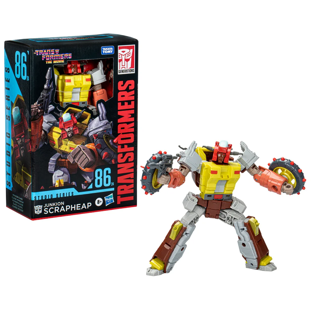 Hasbro Transformers Studio Series Voyager The Transformers: The Movie 86-24 Junkion Scrapheap 6.5” Action Figure, 8+ Image 1