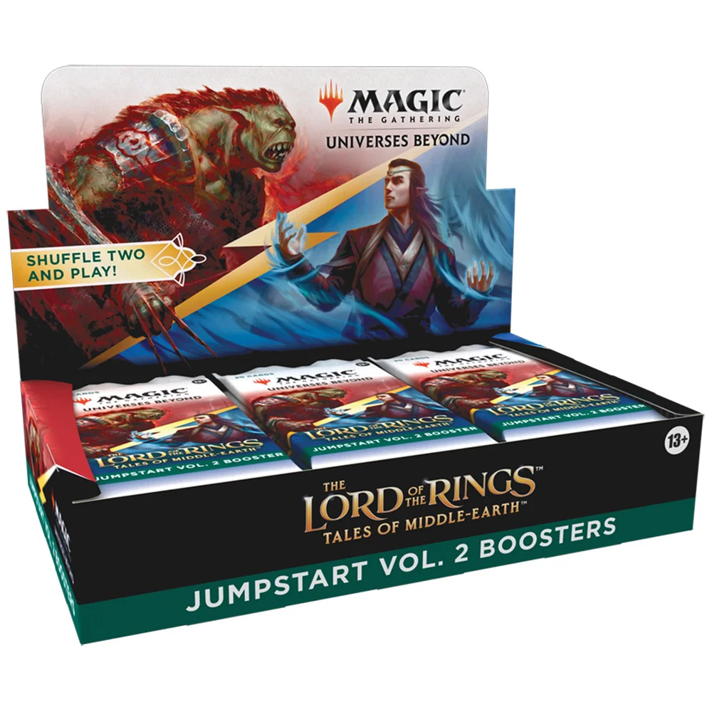 Magic The Gathering TCG: Lord of the Rings Tales of Middle-Earth Holiday Jumpstart Booster Box (18 Packs) Image 1