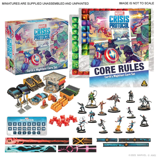 Marvel Crisis Protocol - Earth's Mightiest Core Set