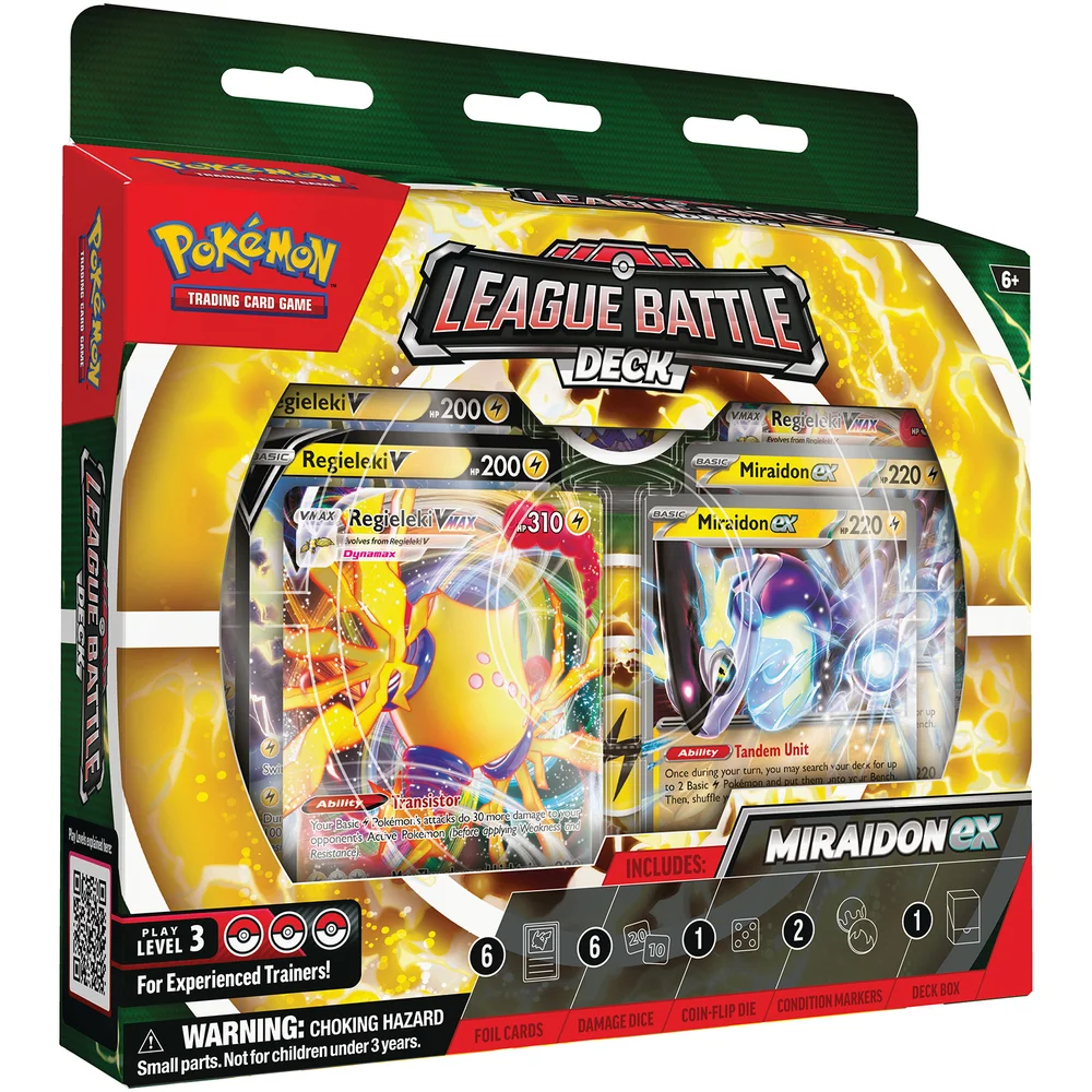 Pokemon TCG: Miraidon ex League Battle Deck Image 1