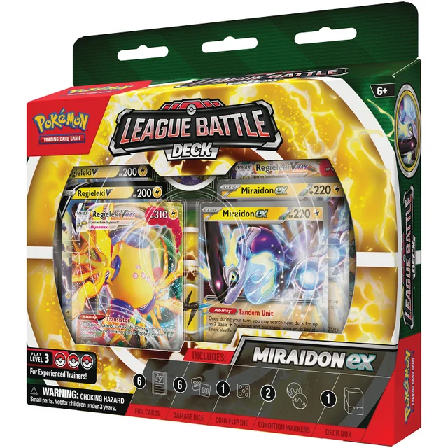Pokemon TCG: Miraidon ex League Battle Deck