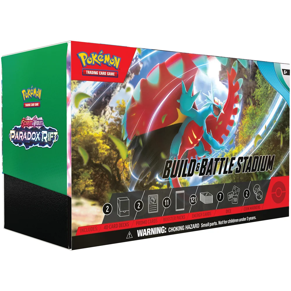 Pokemon TCG: Scarlet & Violet 4 - Paradox Rift - Build & Battle Stadium Image 1