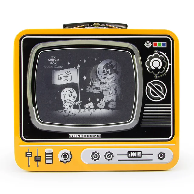 Moon Landing (Yellow) Tv Lunch Box