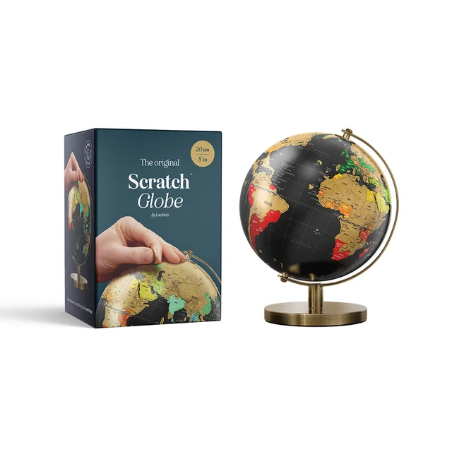Large Scratch Globe