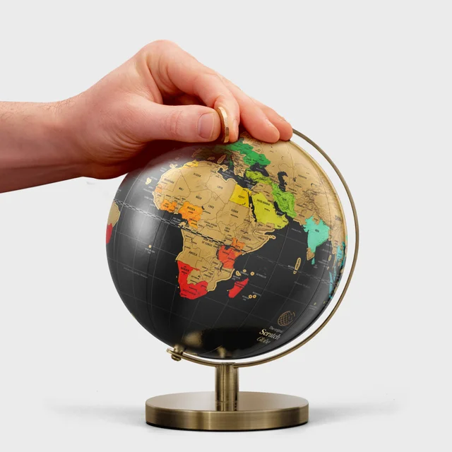 Small Scratch Globe