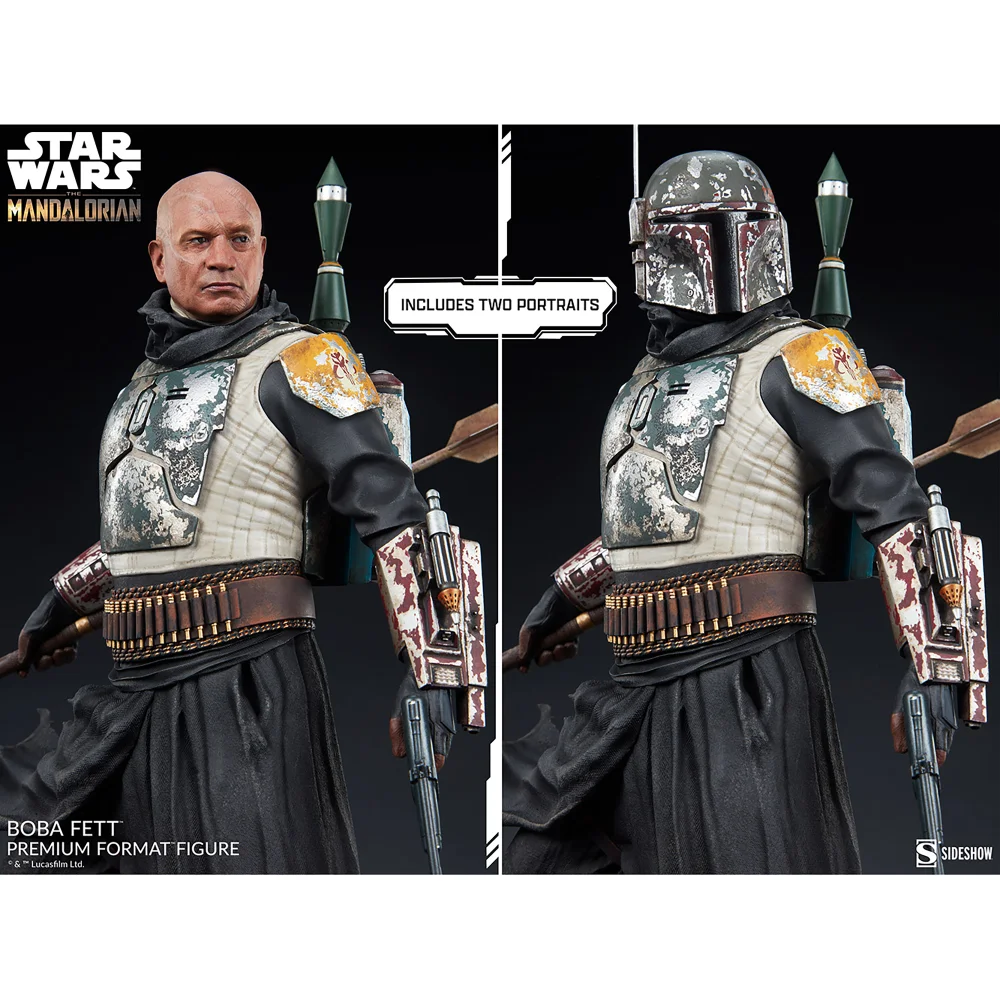 Sideshow Star Wars The Mandalorian Boba Fett Premium Format Figure (57cm) Image 1