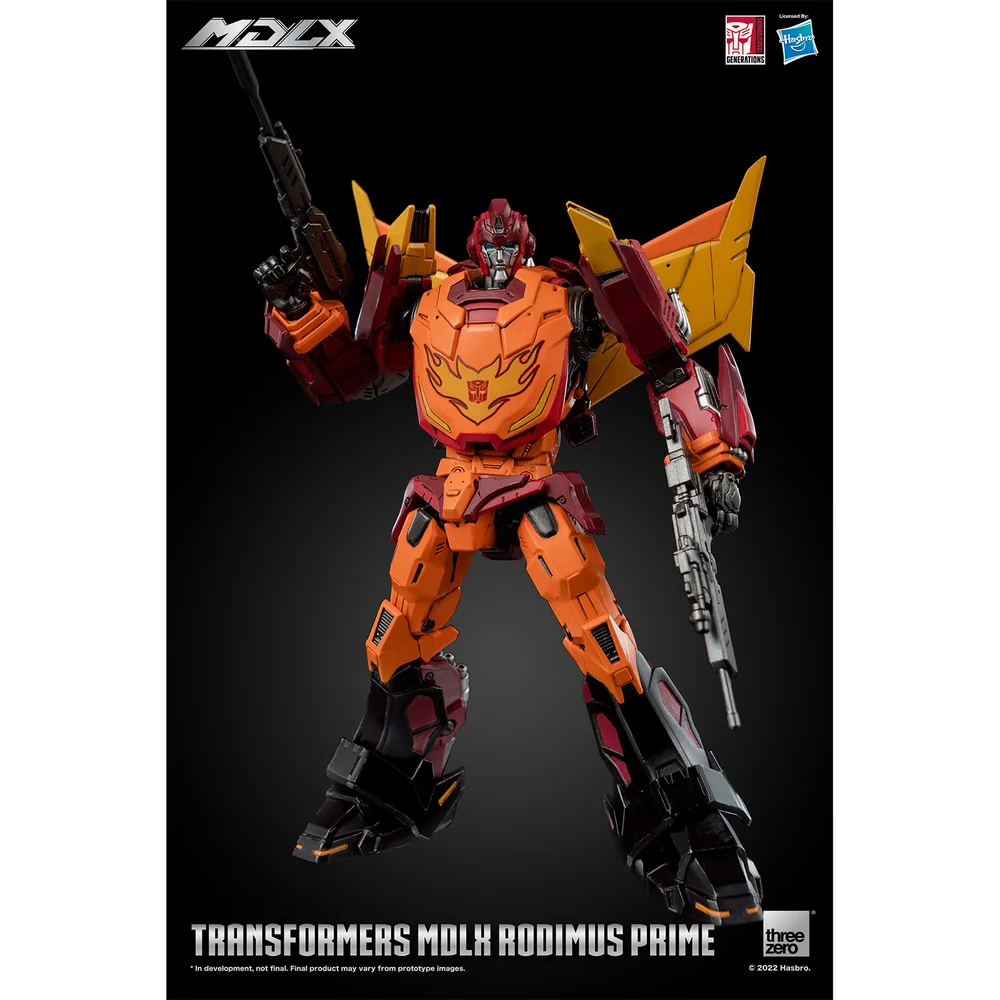 ThreeZero Transformers MDLX Rodimus Prime Collectible Action Figure (18cm) Image 1