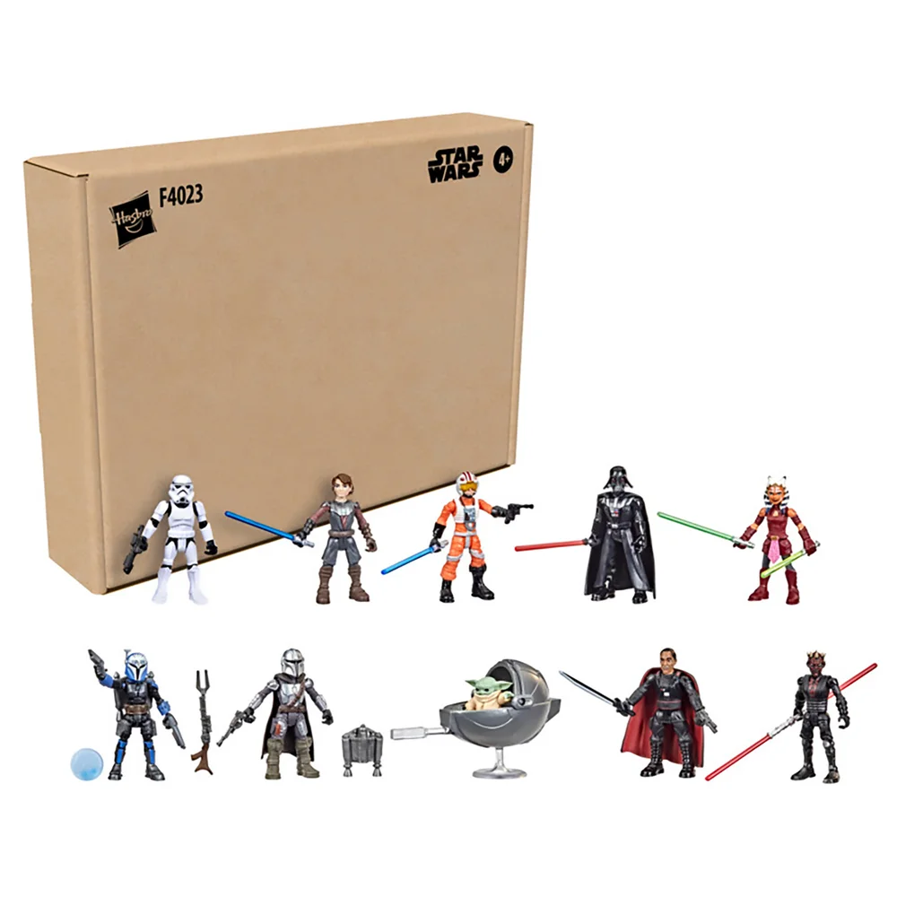 Hasbro Star Wars Mission Fleet Action Figures, Pack of 10, 6cm Figures Image 1