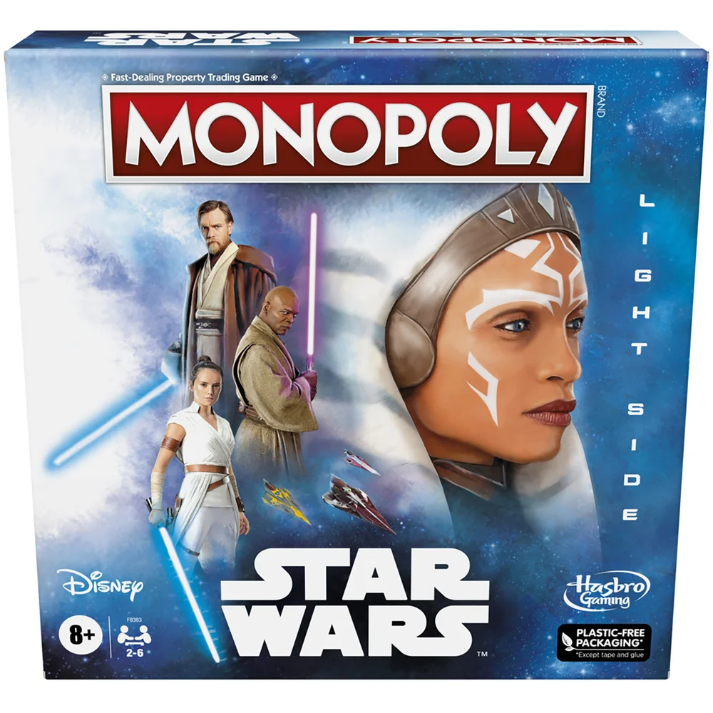 Monopoly: Star Wars Light Side Edition Board Game Image 1