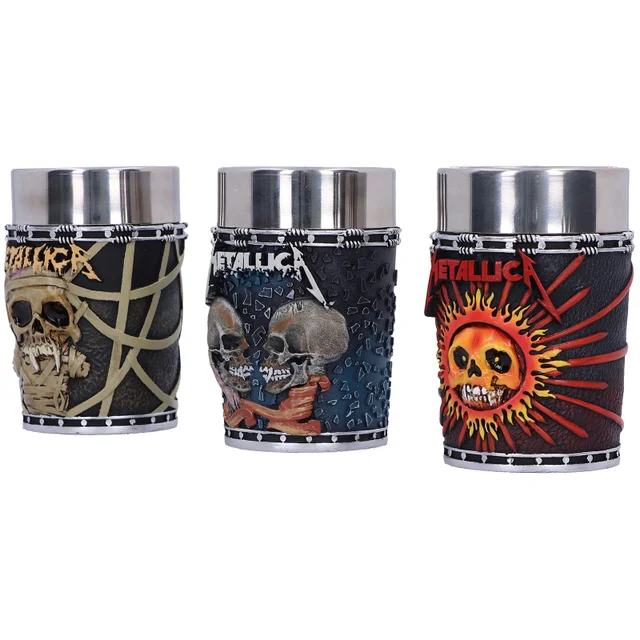 Nemesis Now - Metallica Shot Glass set 8.5cm