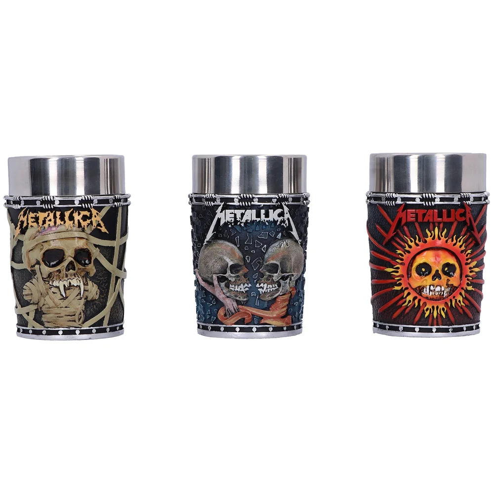 Nemesis Now - Metallica Shot Glass set 8.5cm Image 1