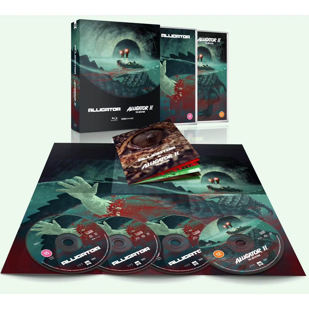 Alligator & Alligator II: The Mutation Limited Edition 4K Ultra HD & Blu-ray Image 1