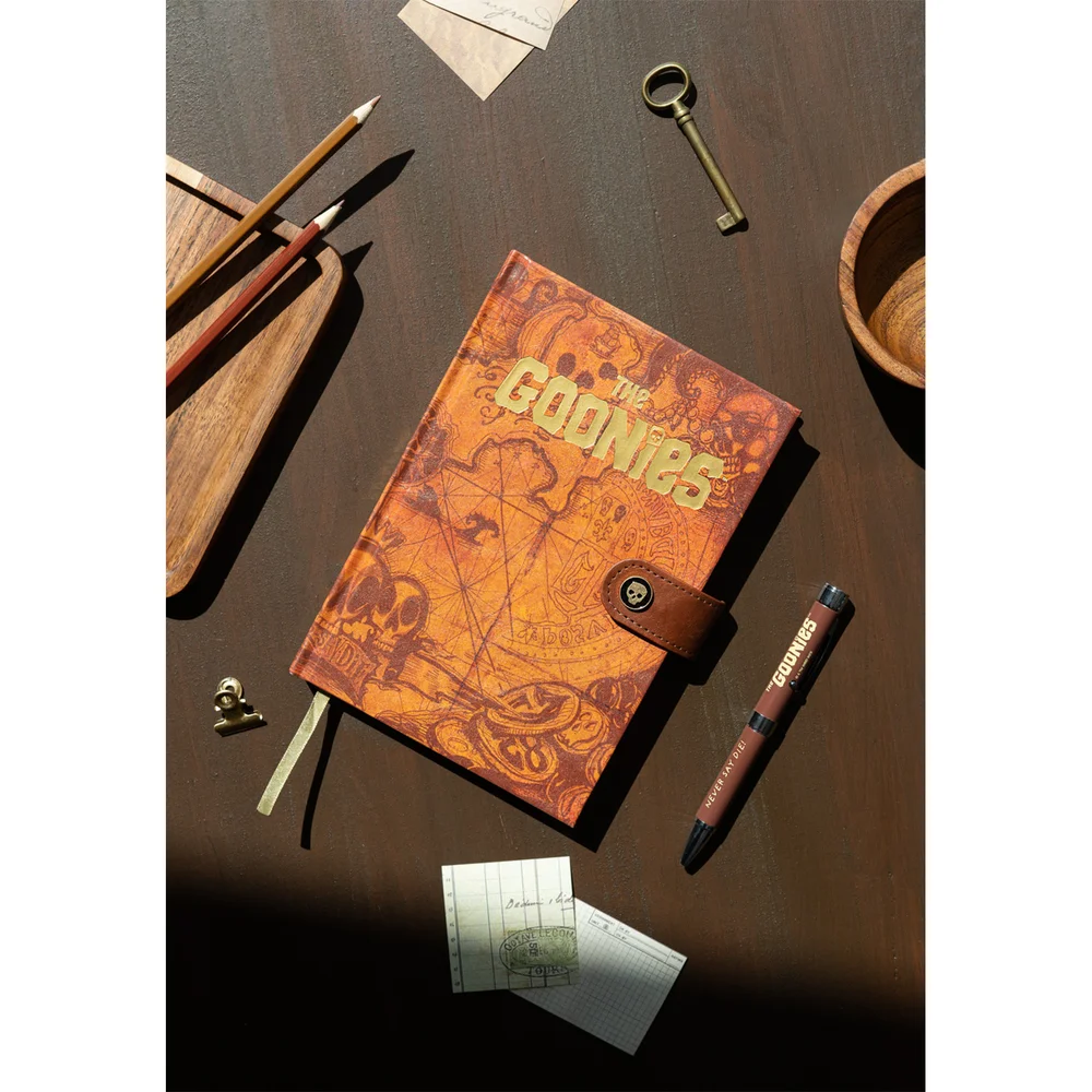 The Goonies Treasure Map Premium A5 Notebook With Projector Pen Image 1