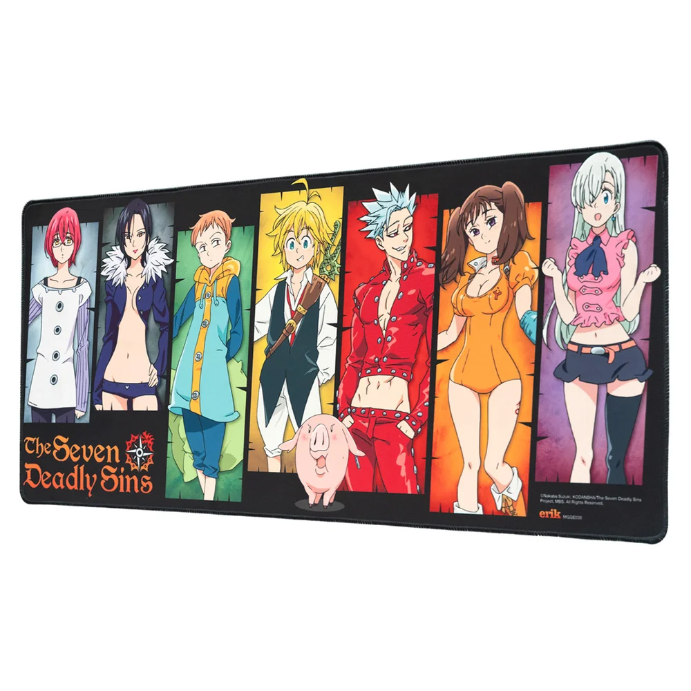 The Seven Deadly Sins Xl Mouse Mat Image 1