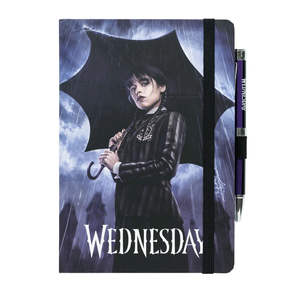 Wednesday Premium A5 Notebook With Projector Pen Image 1