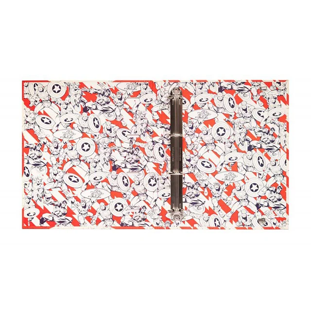 Carpeblock 4 Rings Marvel Captain America Shield