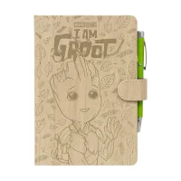 Marvel Groot A5 Premium Notebook With Projector Pen - undefined undefined