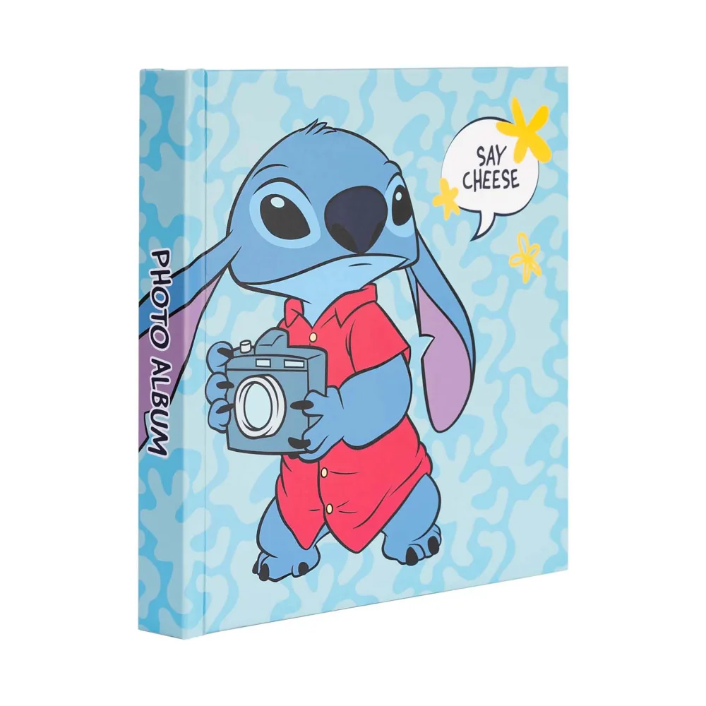Disney Stitch Tropical Photo Album 16X16Cm 24 Self-Adhesive Pages Image 1